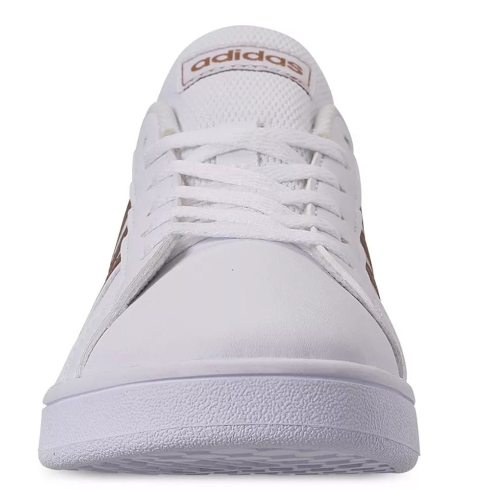 adidas Big Girls' Grand Court Casual Sneakers - Picture 10 of 16
